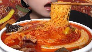 온갖 당면 다 때려넣은 마라탕먹방 Malatang mukbang