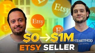 Andreas reveals Etsy strategy that took him from $0 to over $1M+ in sales 