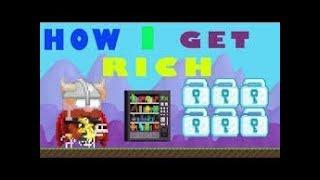 Growtopia how to get rich with 6 wls