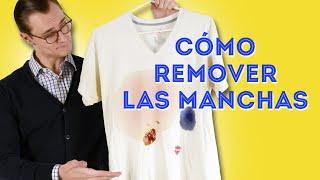 Cómo remover las manchas de la ropa en casa mejor que una tintorería