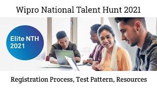 Wipro NLTH Registration 2021 How to Apply  Complete Process  Test Pattern   Detailed Explanation