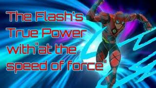 The Flashs True Power Justice League Unlimited RESCORE  At the speed of force Snyder Cut