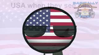 Knock Knock Its The US  Countryballs Meme