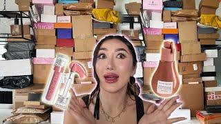 BIGGEST MAKEUP & SKINCARE PR UNBOXING 2024 inc giveaway