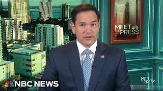 Sen. Marco Rubio says Iran deal is ‘unlikely’ despite Trump’s remarks Full interview