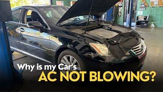 Why is my Cars AC not blowing at all?