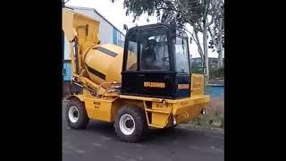 Heavy duty Self loading Concrete cement Mixer Hyderabad India Bhagwati machine tools 9866543131