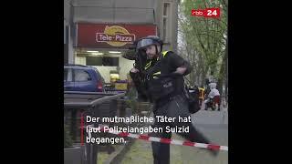 SEK Polizei stürmt Antiquitäten-Geschäft Geiselnahme Keithstraße Schöneberg 25.04.2023