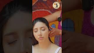 Doña Esperanzas ASMR massage with soft whispering sounds & ASMR triggers