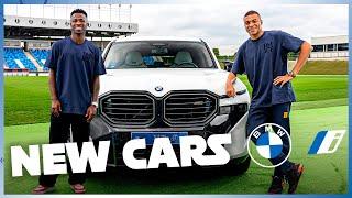 Real Madrid players receive new BMW cars