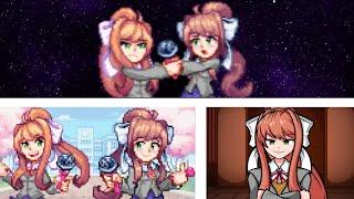 Friday Night Funkin - Monika Old And Monika New CANCELLED FNF Mod