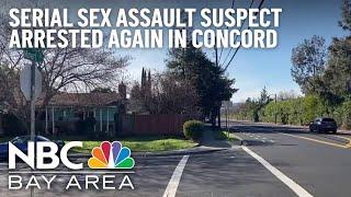 Serial Sex Assault Suspect Arrested Again in Concord