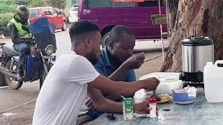 Eating strangers food prank  Super hilarious