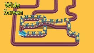 Train Taxi 52-62 levels gameplay wide screen