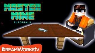 How to Make WORKING TABLE & CHAIRS in Minecraft  MASTER MINE TUTORIALS