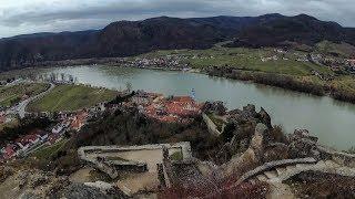 Wachau - Treppenlauf zur Ruine Dürnstein mit YI4K plus@220mbps 50fps