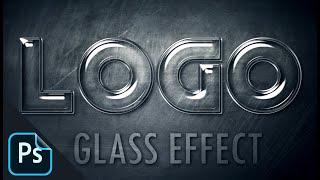 Glass TextLogo Effect  Photoshop Tutorial + PSD File