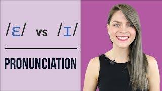 ɛ vs ɪ  Learn English Pronunciation  Minimal Pairs Practice