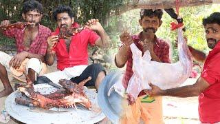 Primitive Technology =22 KG  Whole Lamb Roast Recipe  Grilled Full Goats Recipe  Big Tandoori