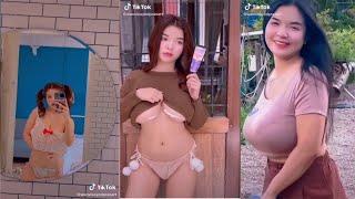 Hot Thailand Girls Boobs challenge TikTok Compilation of Dancer  @wanvisayodprasart  #09