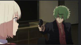 Chisato get caught by Majima  Lycoris Recoil Episode 8 リコリス・リコイル