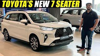 Kia Carens Killer? - Toyota’s New 7 Seater Car  Toyota Veloz 2024