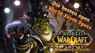 Die besten Gold Farm Spots in der open World  WoW Classic SOD Guide GermanDeutsch