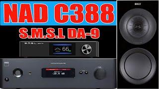 Sound Battle S.M.S.L DA-9Direct Mode vs NAD C388 - High Volume Setting - with KEF R3 Bookshelf
