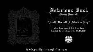 Nefarious Dusk UK - Death Beneath A Starless Sky - Trackpremiere