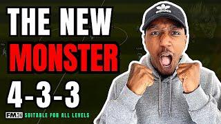THE MONSTER 433 Destroy With ANY Team  Best FM24 Tactics  Football Manager 2024