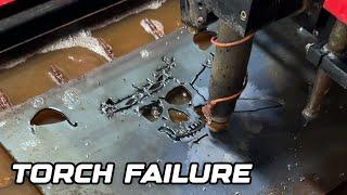 How to restart a plasma cut job  Torchmate 4800