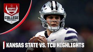 Big 12 Title Game Kansas State Wildcats vs. TCU Horned Frogs  Full Game Highlights