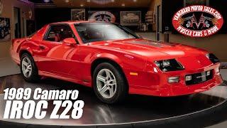 1989 Chevrolet Camaro IROC Z28 For Sale Vanguard Motor Sales #1938