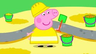 Peppa Builds A Road   Peppa Pig Tales Full Episodes