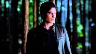 The Vampire Diaries - 4x02 Damon at Alarics Grave