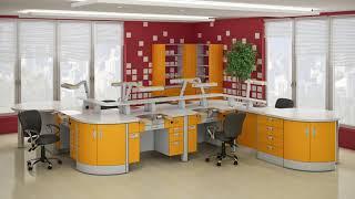 Fine Dental Laboratory MAESTRO furniture system by ROKO