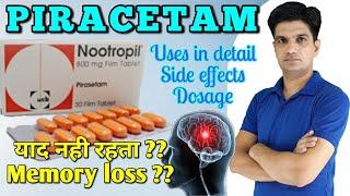 Nootropil tablet  Nootropil 800 mg tablet  Piracetam tablet uses side effects dosage