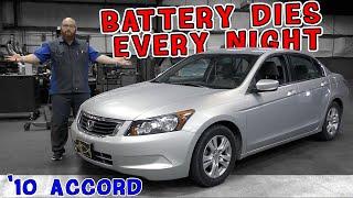 Dead Battery Everyday CAR WIZARD finds the battery drain on his Moms 2010 Honda Accord