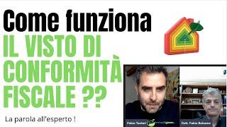 IL VISTO DI CONFORMITA FISCALE  Per i bonus 110-65-50 ? Ci risponde il Commercialista.