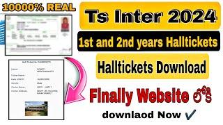 TELANGANA INTERMEDIATE 2024 HALLTICKETS DONWLOAD WEBSITE LINK DOWNLOAD HALLTICKET 2024 #hallticketdw