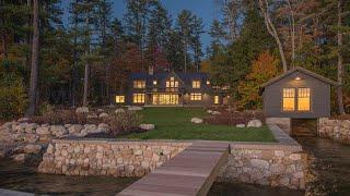 Newly Built Sebago Lake Estate  Raymond Maine Home for Sale