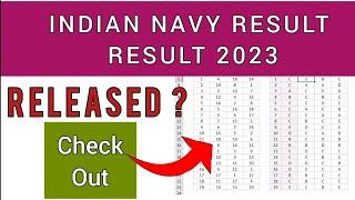 Indian Navy Result Date 2023  How To Check Indian Navy Result 2023