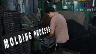 Green sand molding process