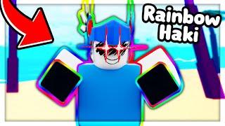 I Unlocked Rainbow Haki And It Is INSANE... Blox Fruits