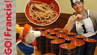 How to Enjoy Wanko Soba  Go Francis Cooking with Dog