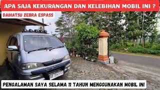 KELEMAHAN DAN KELEBIHAN MOBIL DAIHATSU ZEBRA ESPASS‼️