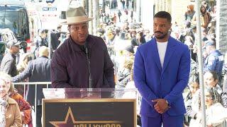 Jonathan Majors speech at Michael B. Jordans Hollywood Walk of Fame Star ceremony