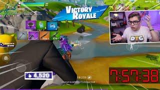 I played Arena for 8 Hours STRAIGHT in Fortnite Mobile... worth it?