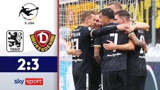 Dynamo bezwingt kriselndes 1860  TSV 1860 München - Dynamo Dresden  Highlights - 3. Liga 202425