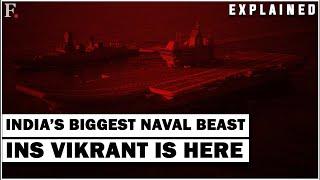 INS VIKRANT India’s First Home-Built Aircraft Carrier Comes Into Action